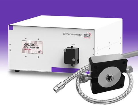Rapid scanning UV detector for high temperature process monitoring
