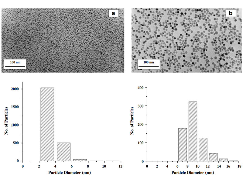 Strain specificity in antimicrobial activity of silver and copper nanoparticles
